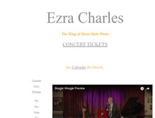 Tablet Screenshot of ezracharles.com